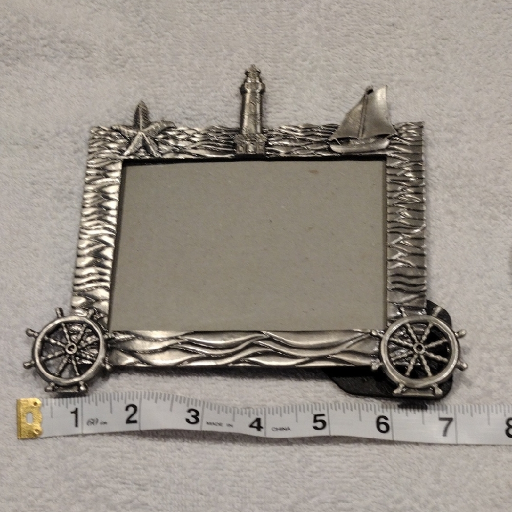 2 For 8 Sale, Unbranded, Beach And Sailor Pewter Picture Frame